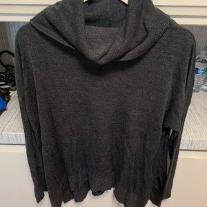 Sweet Romeo Gray Cowl neck sweater